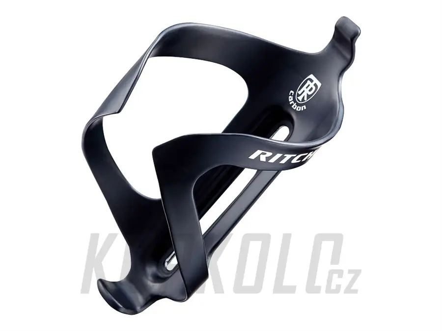 Košík na láhev Ritchey Carbon UD bílé logo, 32g Rychlé Dodání