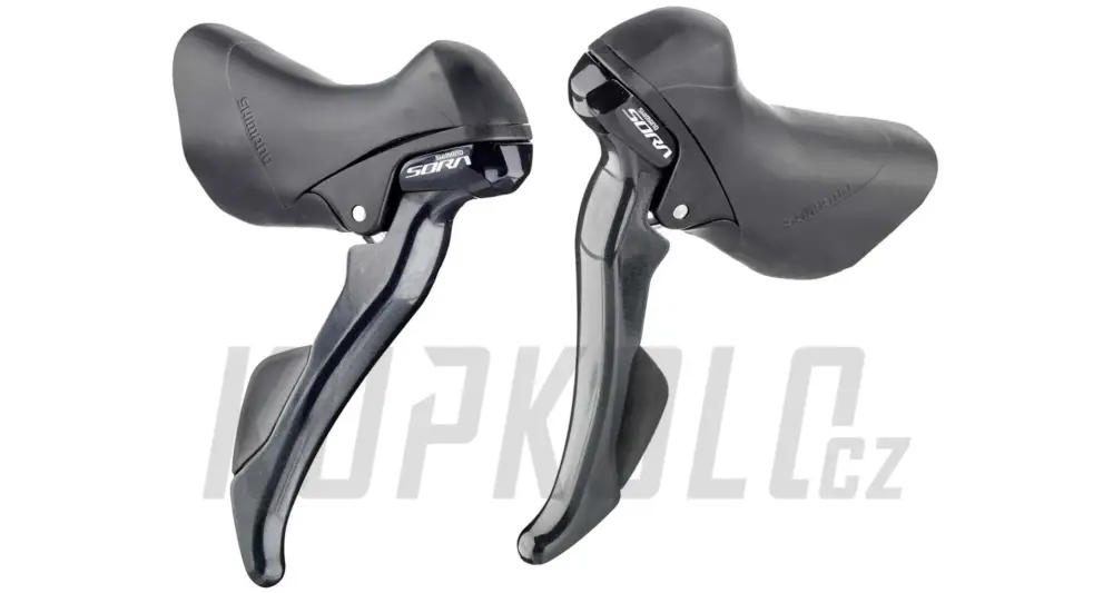 Řadící a brzdové páky Shimano SORA ST-R3000, 2x9 Nejlepší Cena