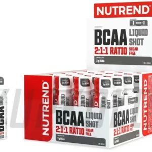 Nutrend BCAA LIQUID SHOT esenciální větvené aminokyseliny, 20x60 ml Víkendová Akce