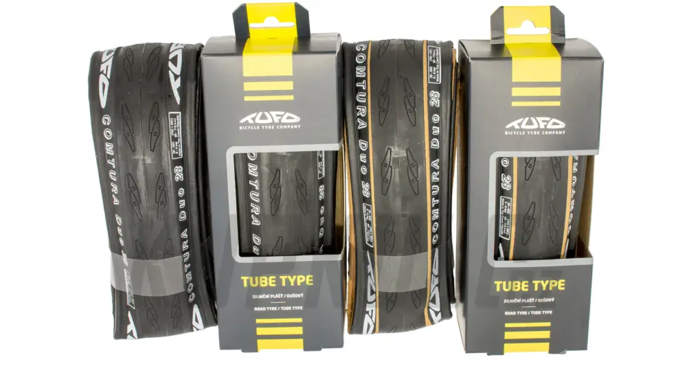 Značkový Plášť silniční Tufo Comtura Duo 28 - 700x28C, kevlar