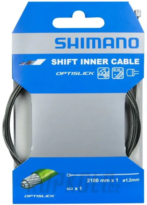 Řadící lanko Shimano Optislick, 1,2mm x 2,1m Akční Nabídka
