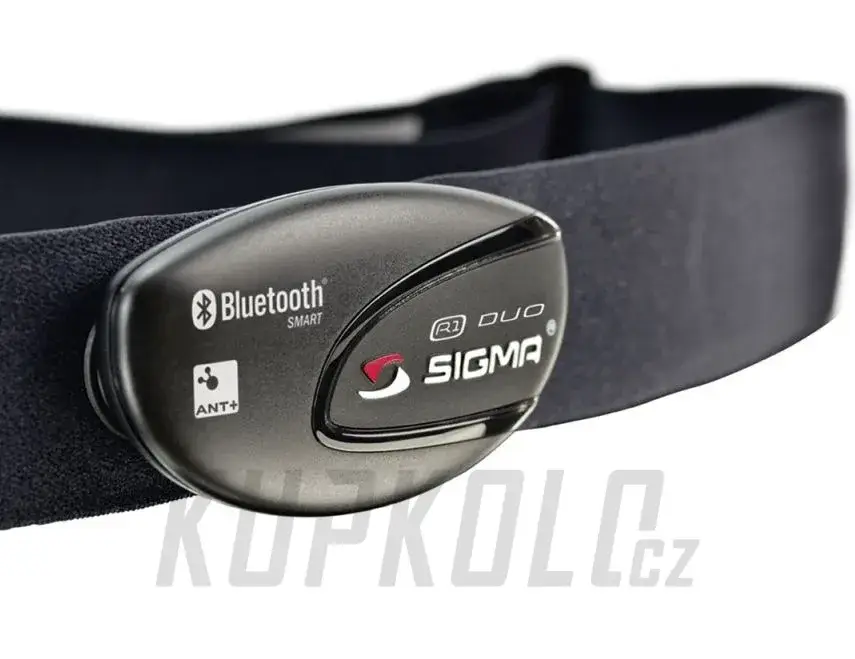 Víkendová Akce Hrudní pás Sigma R1 DUO COMFORTEX, ANT+ / Bluethooth