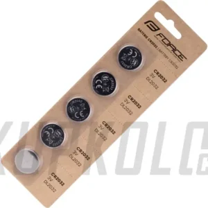 Baterie FORCE mincové CR2032 / 3V 1 x 5 ks Expresní Doručení