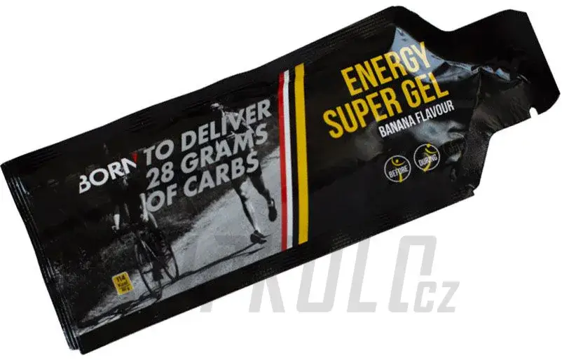 Výprodej BORN Energy Super Gel, 40g - banán