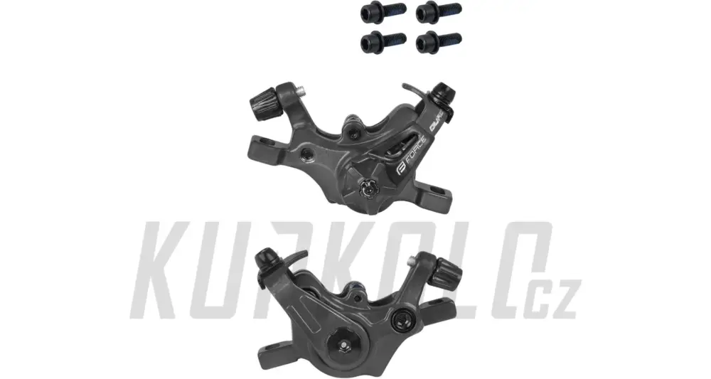Levný Třmeny Force Dual MTB - mechanický - přední + zadní