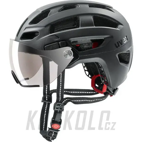 Helma Uvex Finale Visor black Nová Kolekce