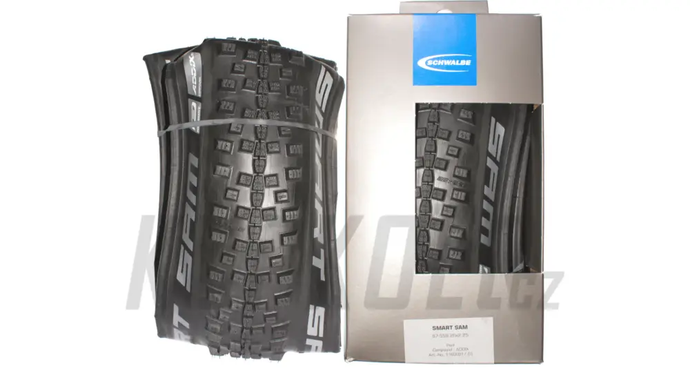 26" Plášť MTB Schwalbe Smart Sam, Addix Performance, kevlar Speciální Cena