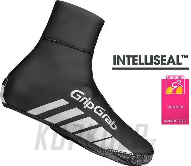 Návleky na tretry GripGrab Race Thermo - černá bez zipu Must-Have