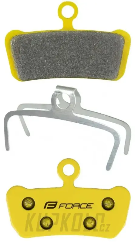 Zlevněný Brzdové destičky Force, AVID X0 Trail sinter, s pružinou - 423572