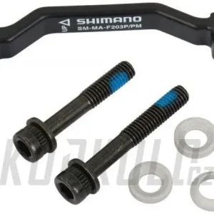 Cenová Bomba Přední adaptér kot. brzdy Shimano,z 180 na 203mm, SM-MA-F203P/PM