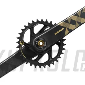 Akční Nabídka MTB kliky Sram XX1 Eagle DUB Boost, X-Sync 12s - Gold