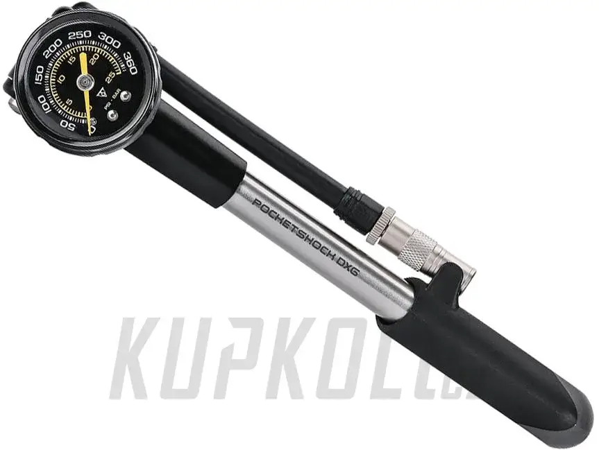Topeak Pocket Shock DXG hustilka na vidlice a tlumiče, 360 PSI Tovární Cena