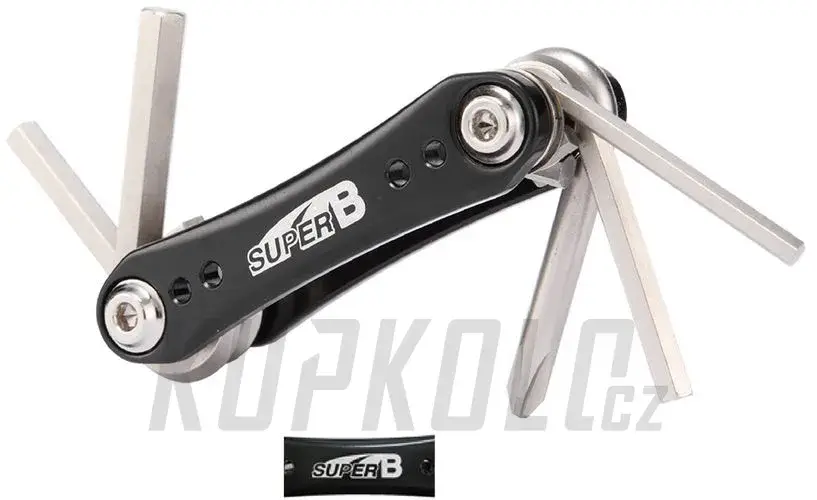 Super B TB-FD30 multifunkční klíč, 7 v 1 Nová Kolekce