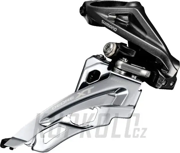Sezónní Sleva Přesmykač Shimano Deore FD-M6000-H, 3x10 černý - horní objímka