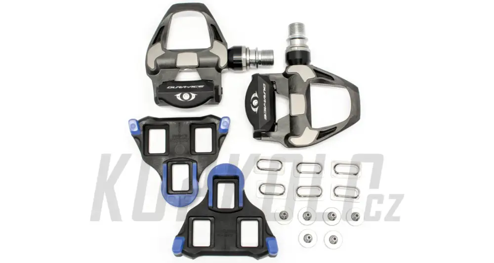 Omezená Nabídka Pedály Shimano Dura-Ace, PD-R9100E1, osa + 4 mm
