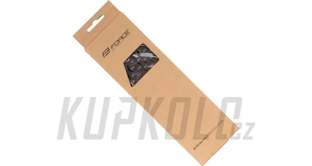 Řetěz FORCE/PYC P410 pro 1/3-kolo,114 článků, hnědý Rychlé Dodání