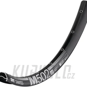 27,5" MTB ráfek DT Swiss M 502, černá, 584x30 Bezpečná Platba