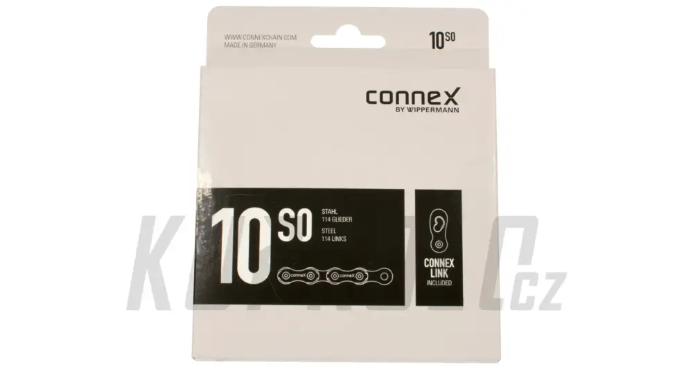 Akční Nabídka Řetěz Connex 10s0, 10s, 114 článků, stříbrný