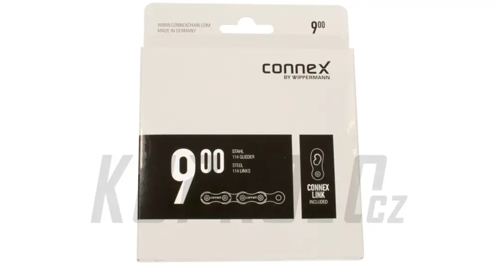 Řetěz Connex 900, 9s, 114 článků, stříbrný - krabička Finální Výprodej