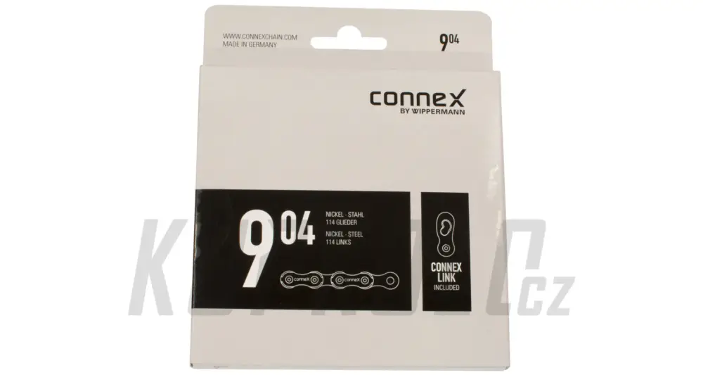 Víkendová Akce Řetěz Connex 904, 9s, 114 článků, stříbrný
