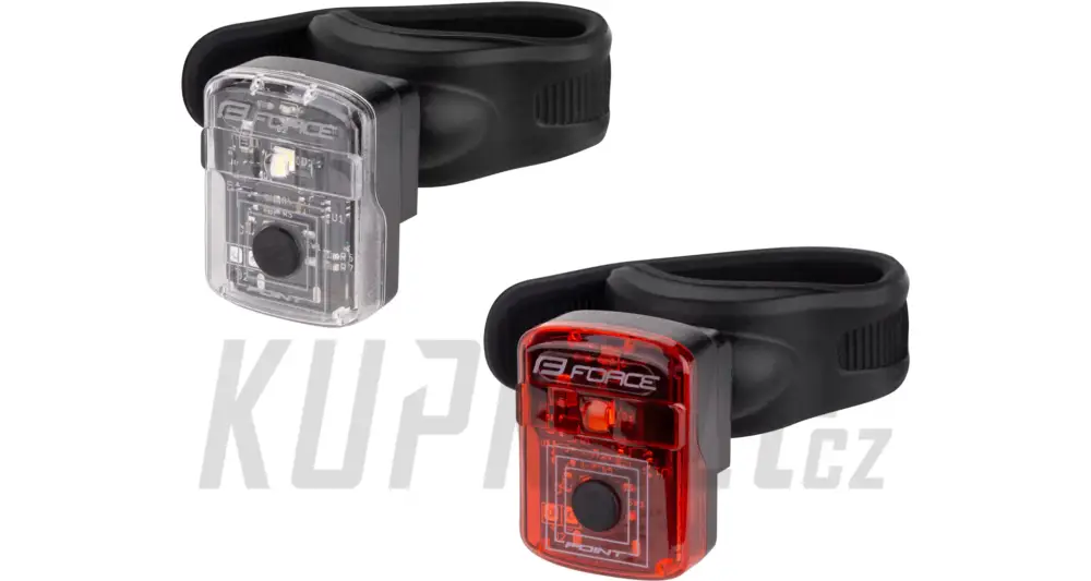 Blikačky sada FORCE POINT USB přední+zadní Finální Výprodej