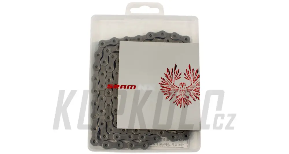 Řetěz Sram PC NX Eagle, 12s, 126 článků, PowerLock Vrácení Zdarma