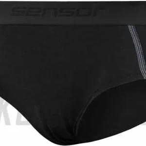 Dámské kalhotky Sensor Merino Active, černá Sleva