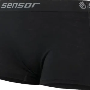 Sensor Merino Active dámské kalhotky s nohavičkou, černá Super Cena