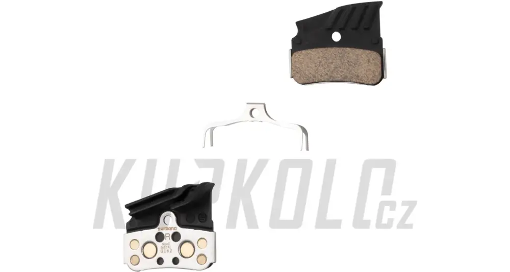 Cenový Hit Brzdové destičky Shimano XTR, BR-M9120, kovové + chlazení N04C