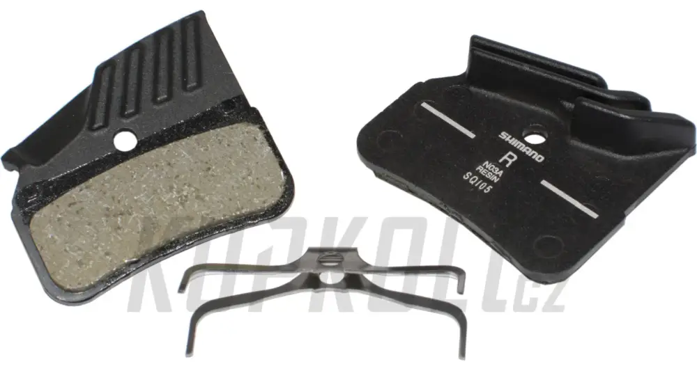 Brzdové destičky Shimano XTR, BR-M9120, Resin + chlazení N03A Cenově Výhodný