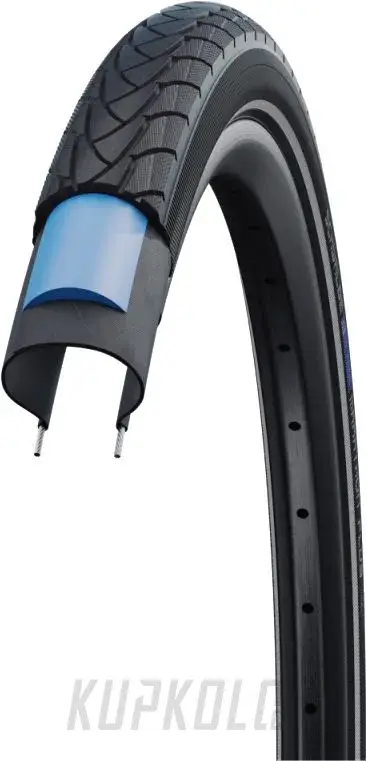 Dětský Plášť Schwalbe Marathon Plus, Smart Guard, reflexní pruh Zlevněný
