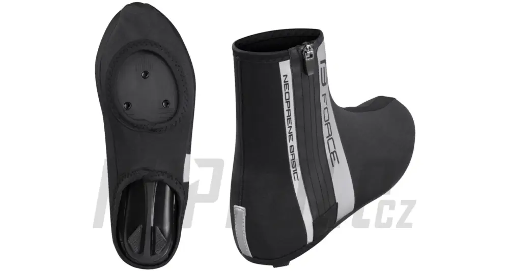 Návleky na tretry Force neoprén 2mm černé BASIC Must-Have