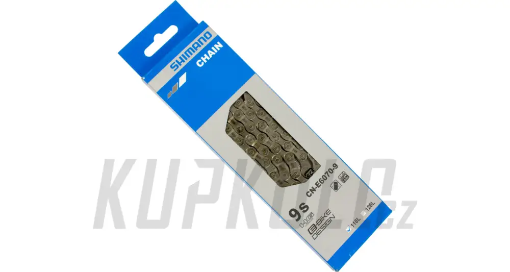 Řetěz Shimano, CN-E6070, 9s, 118 článků, pro elektrokola, HyperGlide Akční Nabídka