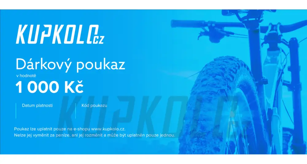 Nízká Cena Elektronický dárkový poukaz Kupkolo.cz na nákup v hodnotě 1000 Kč