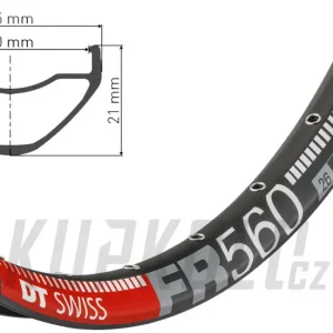 26" Freeride ráfek DT Swiss FR 560, 559x30 Ihned K Objednání