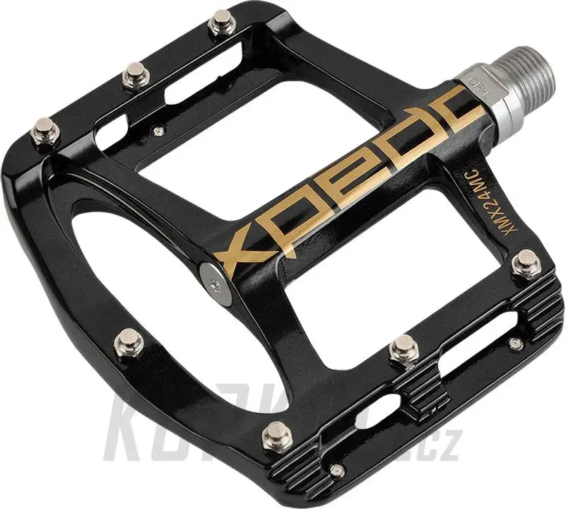 Pedály Xpedo BMX Spry Magnesium, černé Finální Výprodej