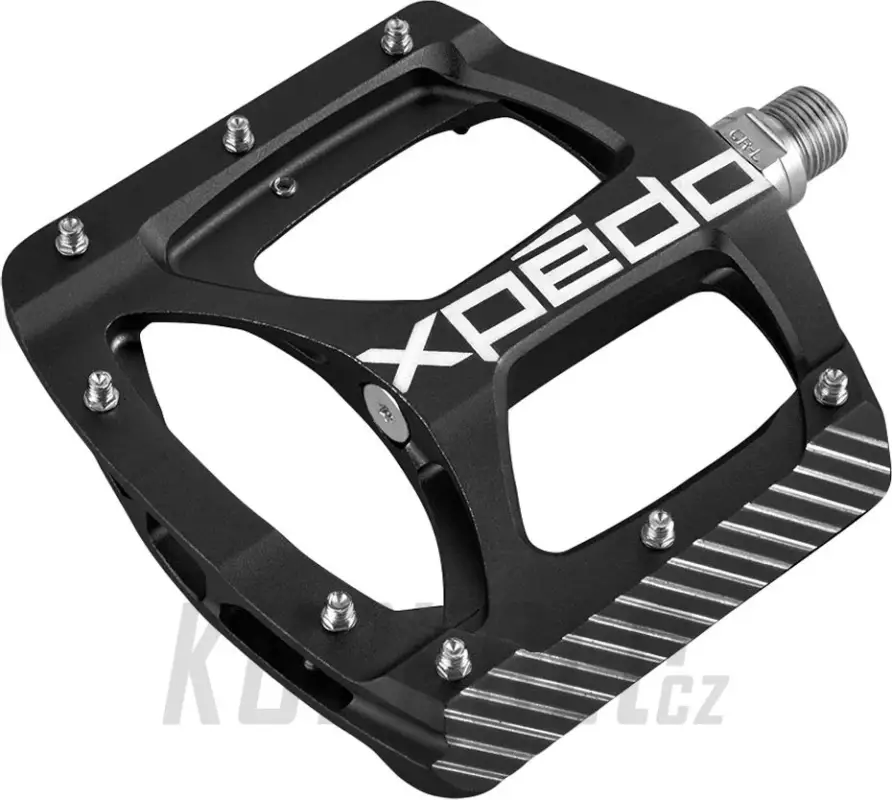Pedály Xpedo BMX ZED hliníkové, černé Vrácení Zdarma
