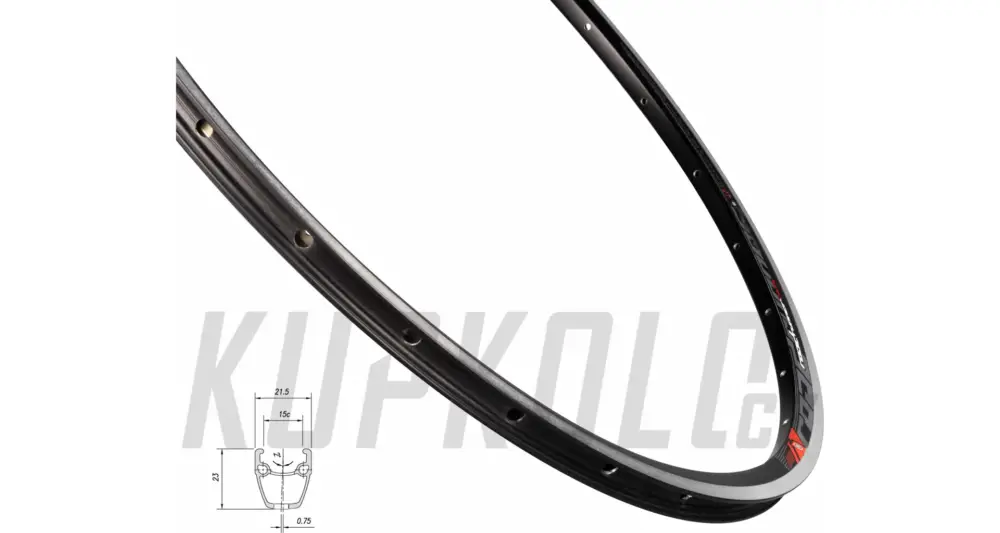 Výhodná Nabídka Silniční ráfek Mach1 Road Runner 622x15 černý