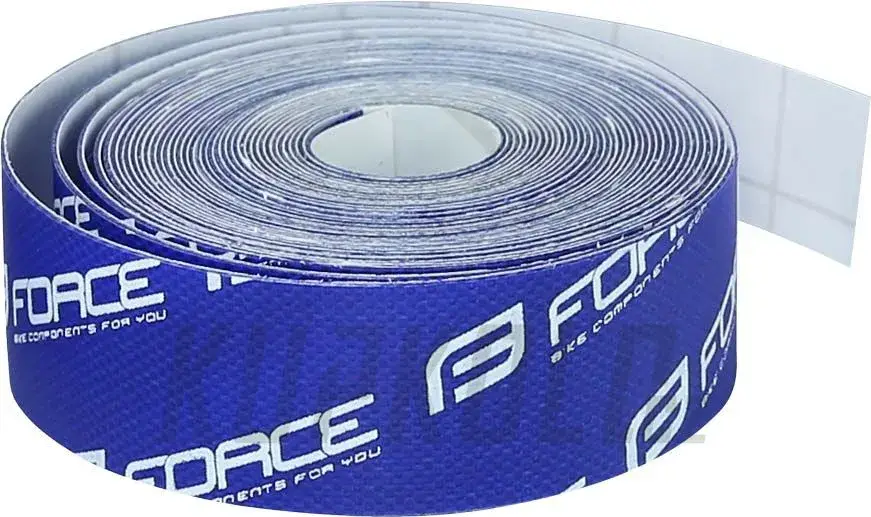 Nízká Cena Vložka ráfková FORCE lepící 19mm x 10m, modrá - dušová
