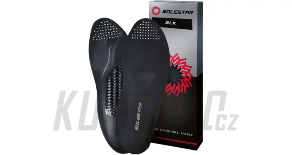 Vložky treter SOLESTAR BLK, karbonové, černé Koupit Online