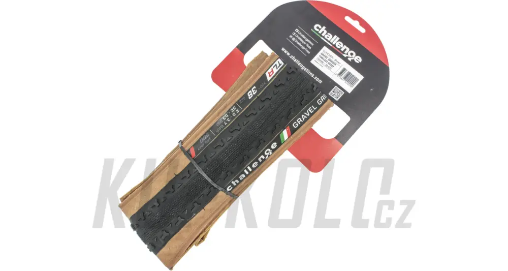Crosový plášť Challenge Gravel Grinder Tubeless Ready 120 TPI černá hnědá Bezpečná Platba