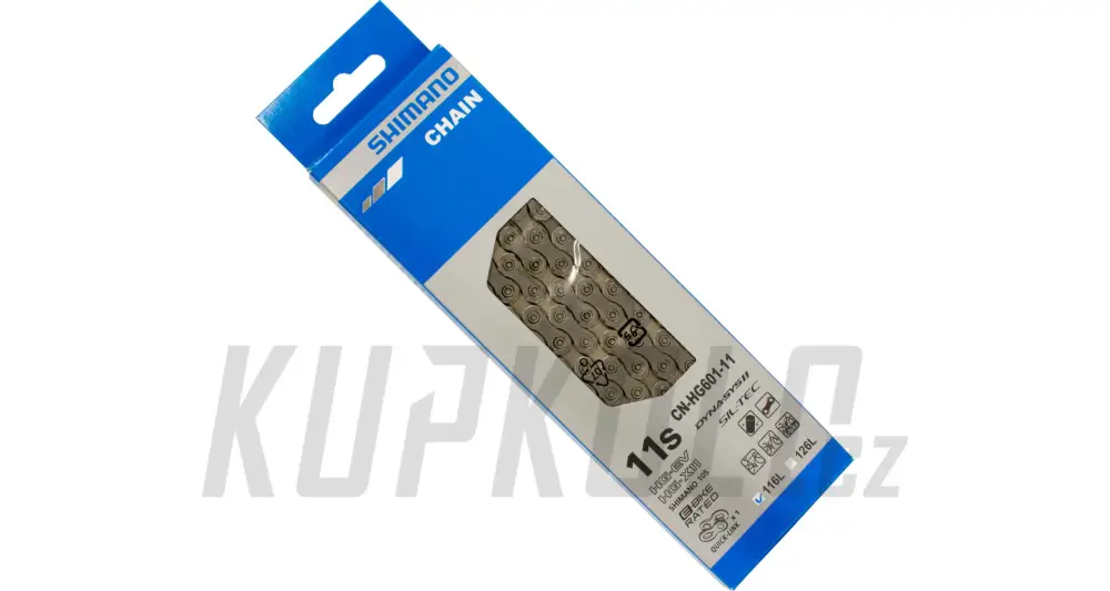 Cenová Bomba Řetěz Shimano, CN-HG601, 11s, 116 článků, spojka - krabička