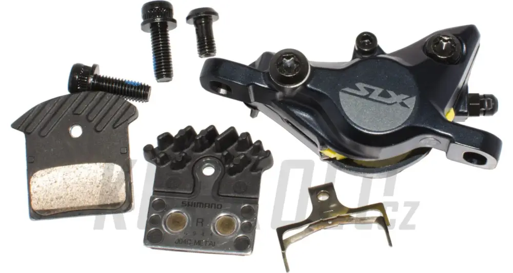 Časově Omezené Brzdový třmen Shimano SLX BR-M7100 kovové destičky s chladičem