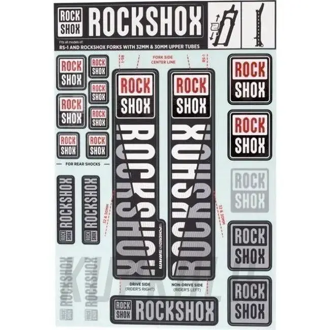 Samolepky RockShox Zlevněný