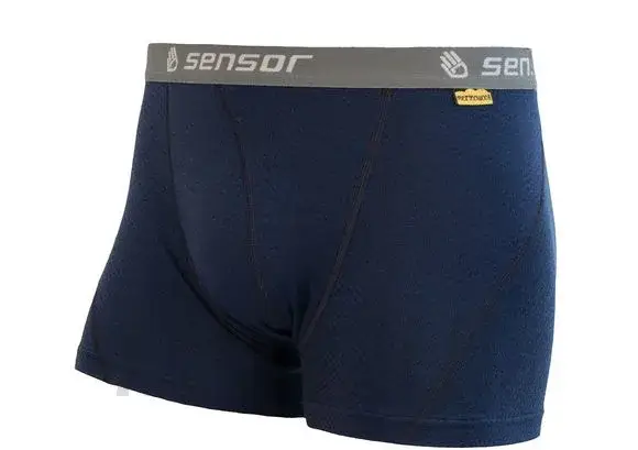 Sezónní Sleva Pánské trenky Sensor Double Face Merino Wool, deep blue
