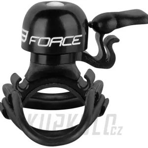 Zvonek FORCE CHICK mosaz/plast 19,2-31,8mm, černý Značkový