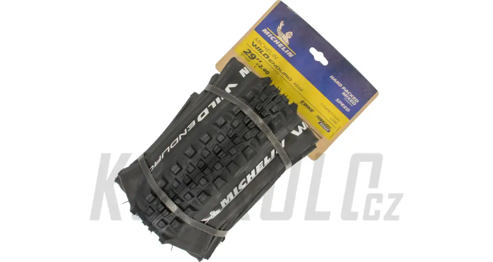 Akční Cena Plášť Michelin 29X2.40 Wild Enduro, Competition Line, GUM-X3D, Gravity Shield, Tubeless Ready, zadní