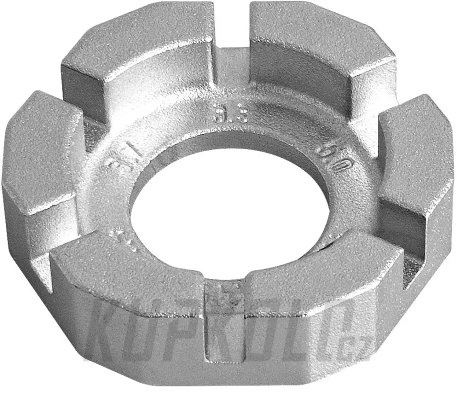 Centrklíč UNIOR 3.3, 3.45, 3.7, 3.96, 4.4,5 kovový Vysoce Kvalitní