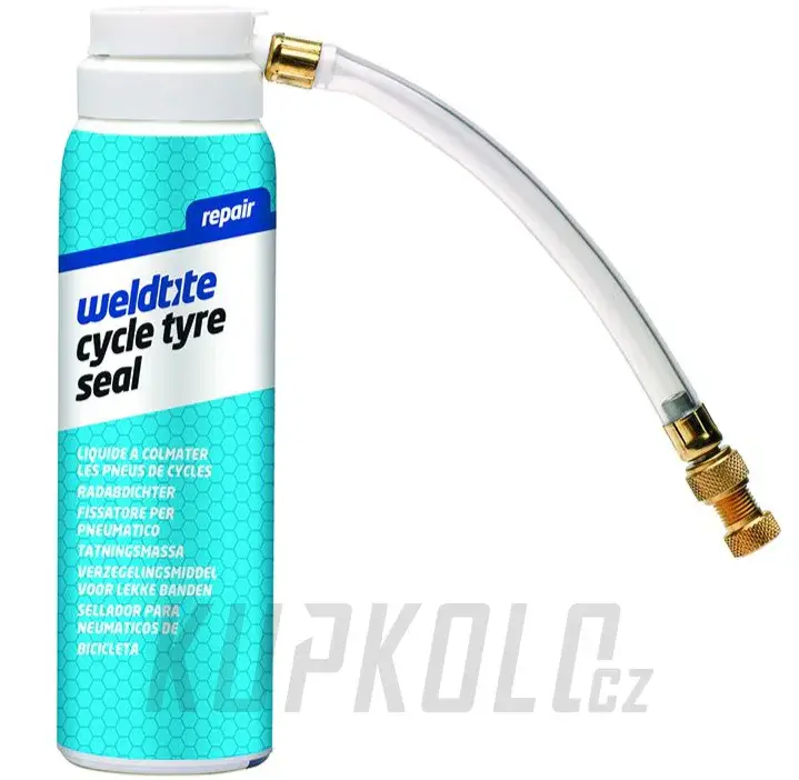 Objednat Nyní Weldtite cycle tyre seal tmel na zacelení defektu, pěna, 100 ml