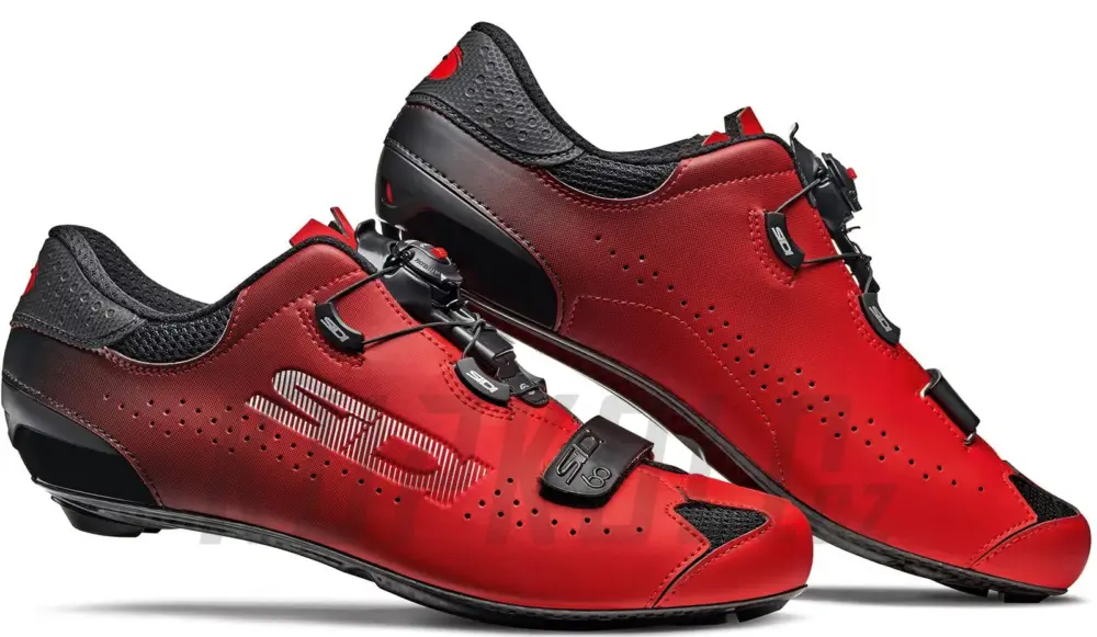 Tretry Sidi SIXTY, black-red Nová Kolekce